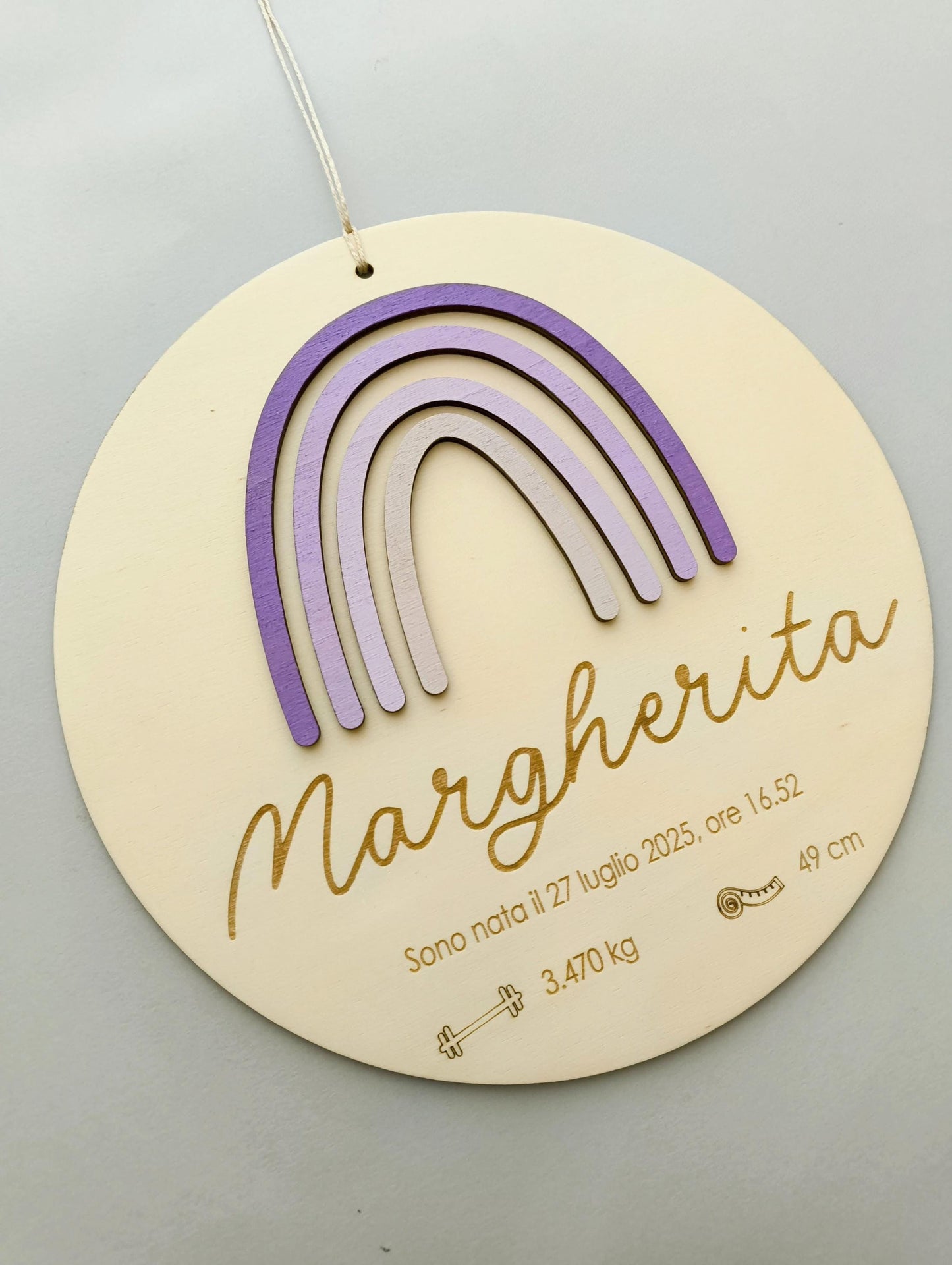 Targhetta Arcobaleno