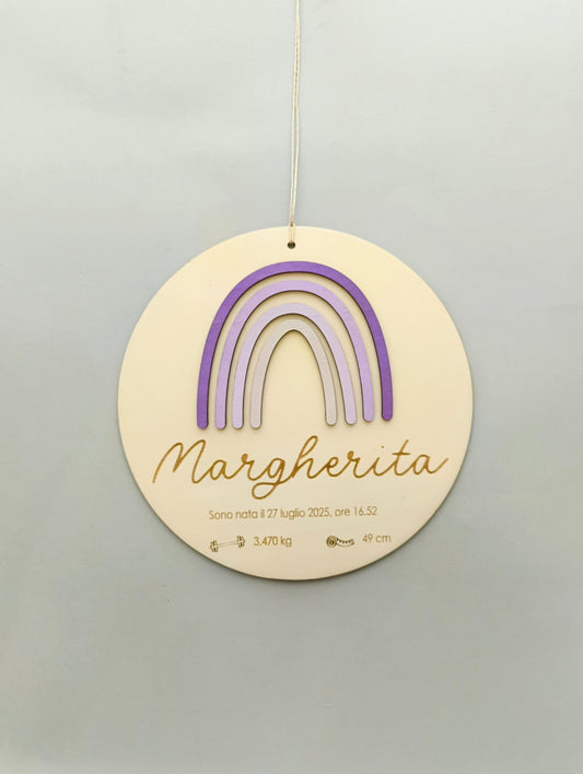 Targhetta Arcobaleno